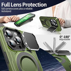 Camera Stand Case for iPhone 13 Pro Max, 2024 Version Military Grade Protective - Image 3