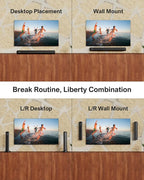 ULTIMEA 2.2ch Sound Bar for TV, Peak Power 100W, 2-in-1 Detachable Bluetooth - Image 8