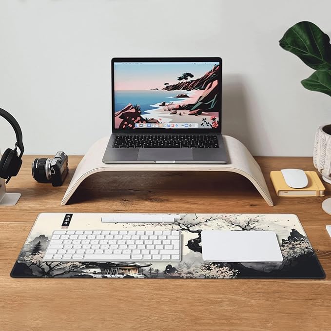 Japanese Mouse Pad, Large Japanese Desk Mat, XL Anime Gaming Keyboard Mat - Image 9