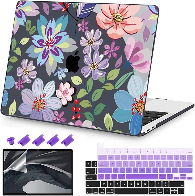 Teryeefi for MacBook Pro 13 inch Case M2 M1 2025 2022 2021-2016 Release fits by Teryeefi