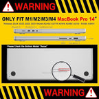 CISSOOK Compatible with MacBook Pro 14 inch 2024 2023 2022 2021 Release M4 M3 - Image 2