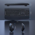 Ergonomic Keyboard and Mouse Combo - Image 4