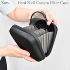 Hard Shell Camera Filter Case Camera Filter Accessories and Storage Suitable - Image 2