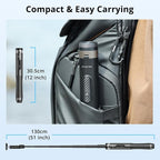 ATUMTEK 51" Selfie Stick Tripod, All in One Extendable Phone Tripod Stand - Image 3
