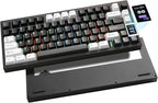 YUNZII AL80 Wireless Mechanical Keyboard, Full Aluminum CNC, Smart LCD Display by YUNZIIMECHANICALKEYBOARD