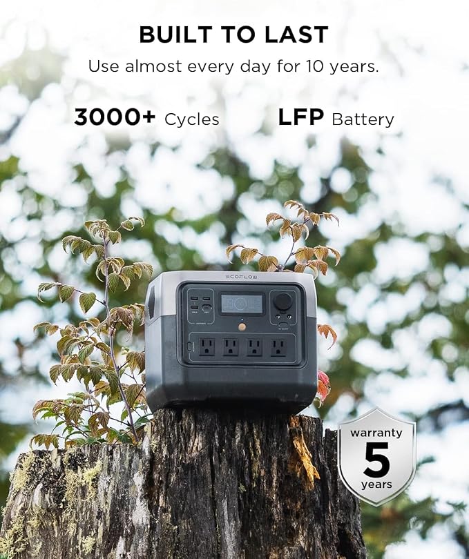 EF ECOFLOW Solar Generator River 2 Pro 768Wh LiFePO4 Battery - Image 4