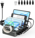 CREATIVE DESIGN 50W Fast Charging Station, 6 Port Apple Charging Station by CREATIVEDESIGN