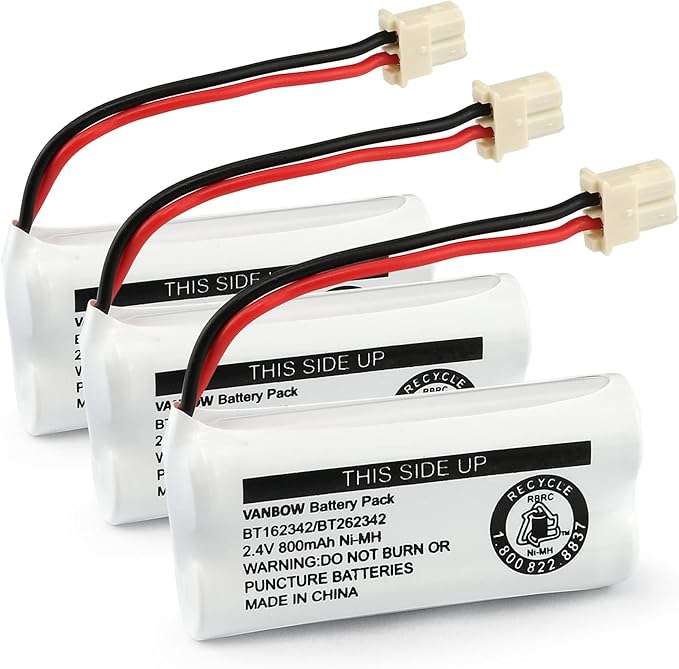 BT183342 BT283342 BT166342 BT266342 BT162342 BT262342 Cordless Phone Battery by VANBOW