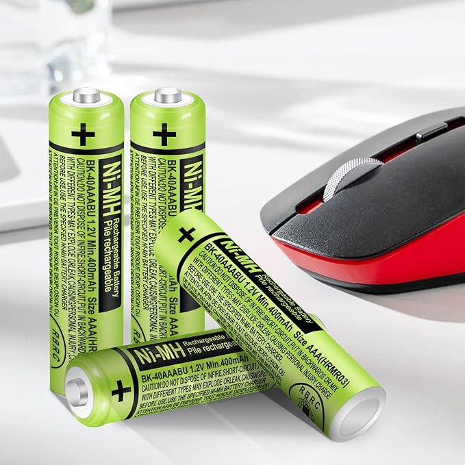 4 Pack BK-40AAABU Ni-MH AAA Rechargeable Battery - Image 9