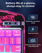 TSQQST Clear Wireless Keyboard Case - Image 4