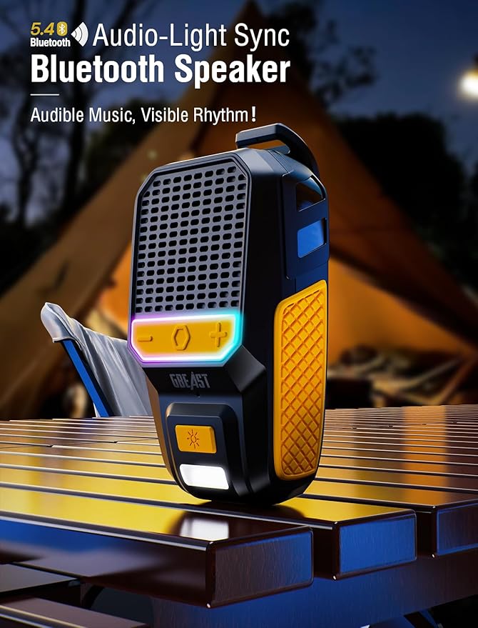 GBEAST Wearable Bluetooth Speaker, Clip-On Mini Portable Speakers All Day - Image 6