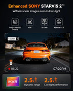 WOLFBOX X3 2.5K 1440P 60FPS Dash Camera, STARVIS 2 IMX675 - Image 3