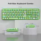 KNOWSQT Wireless Keyboard and Mouse Combo, USB Receiver Plug and Play, - Image 7