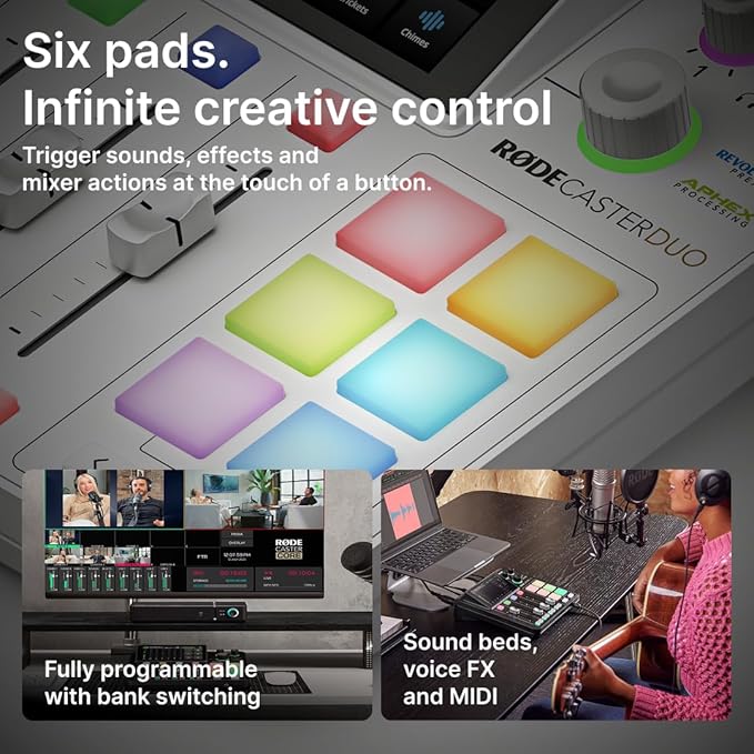 RØDE RØDECaster Duo Compact All-in-One Audio Production Solution - Image 8
