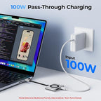 RayCue 2-in-1 USB C Hub, USB C to HDMI Adapter - Image 4