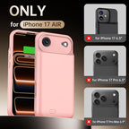 GIN FOXI Battery Case for iPhone 17 AIR, Charging Case Charger 8500mAh - Image 2