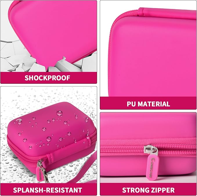 Carrying & Protective Case for Digital Camera, AbergBest 21 Mega Pixels 2.7" - Image 4