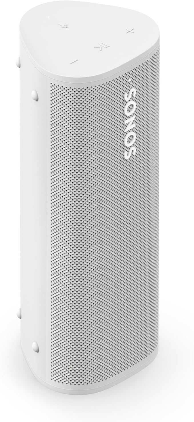 Sonos Roam 2 - White - Portable Waterproof Bluetooth Speaker by Sonos