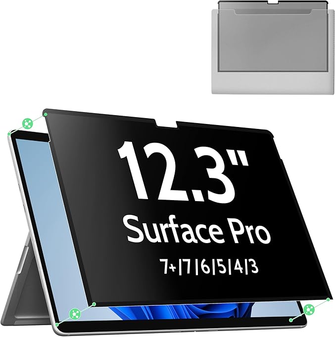 Nano Privacy Screen Protector for Microsoft Surface Pro 7+/7/6/5/4/3 by MaoYeye