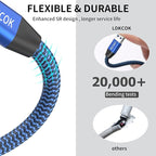 USB to USB Cable 15FT, Durable Braidedfor USB 3.0 Male to Male Type A to Type A - Image 7