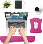 MOSISO Wrist Rest Support for Mouse Pad & Keyboard Set, Ergonomic Mousepad - Image 2
