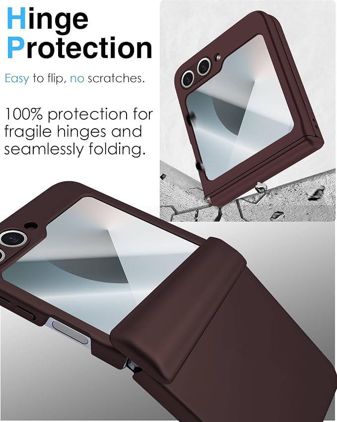 STORMTAL for Samsung Galaxy Z Flip 6 Case/Z Flip 7 FE Case, Hinge Protection - Image 3