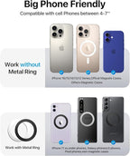 andobil Magnetic Phone Holder for Car Vent Suitable for iPhone 16/15/14 Grey - Image 5