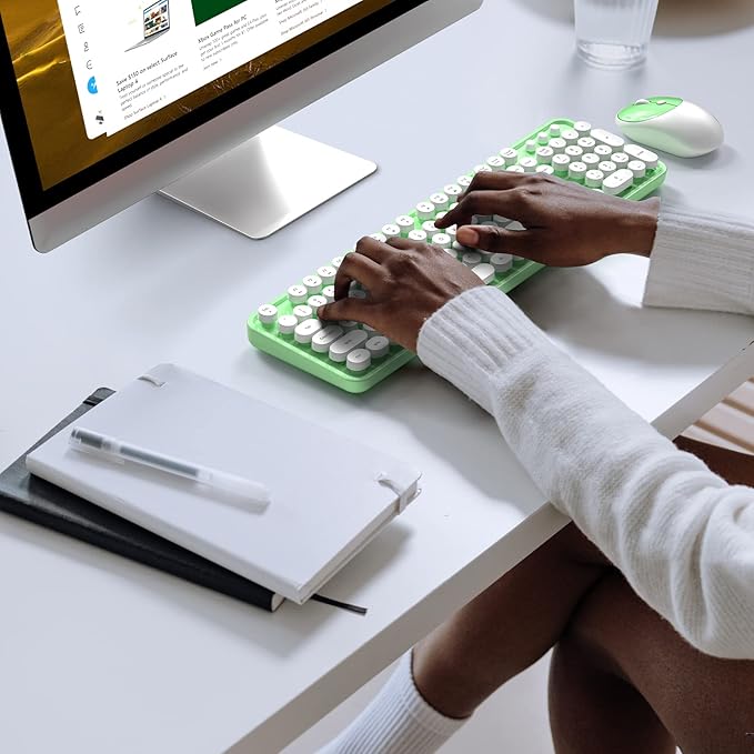 KNOWSQT Wireless Keyboard and Mouse Combo - Image 6