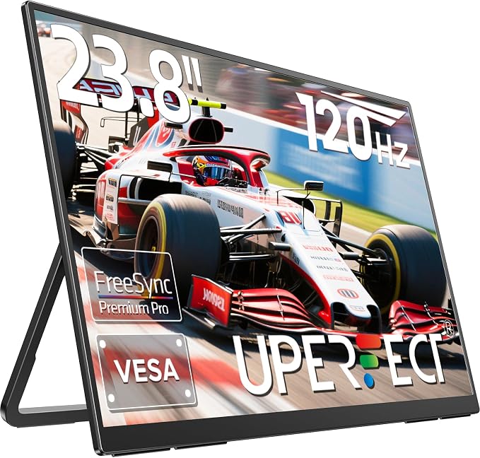 UPERFECT 24" 120Hz Portable Monitor 1080P 100% sRGB by UPERFECT