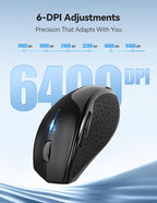 TECKNET Wireless Mouse Rechargeable, Mouse - Image 4