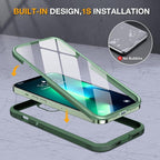 Miracase Glass Case for iPhone 13 Pro Max 6.7 inch, Upgrade Full-Body Clear - Image 3
