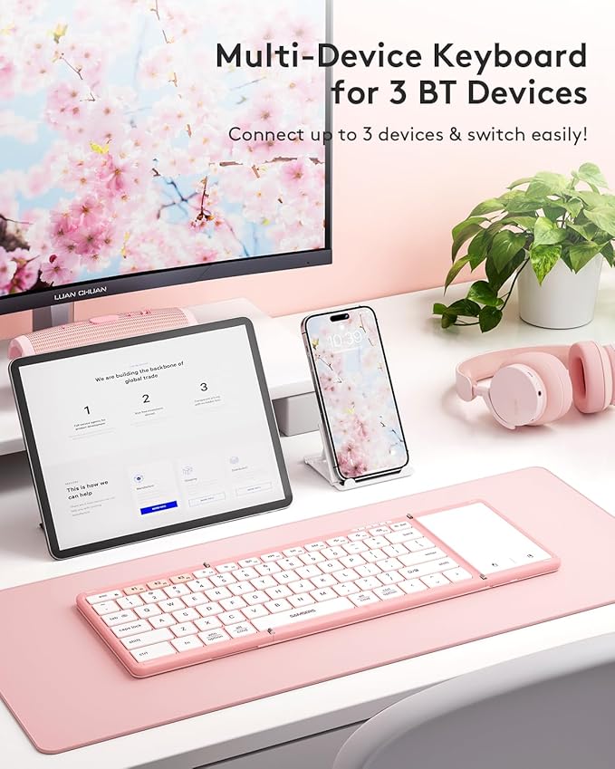 Samsers Foldable Bluetooth Keyboard - Image 2