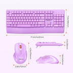 MEETION Wireless Keyboard and Mouse, Full-Sized Cordless Keyboard - Image 6