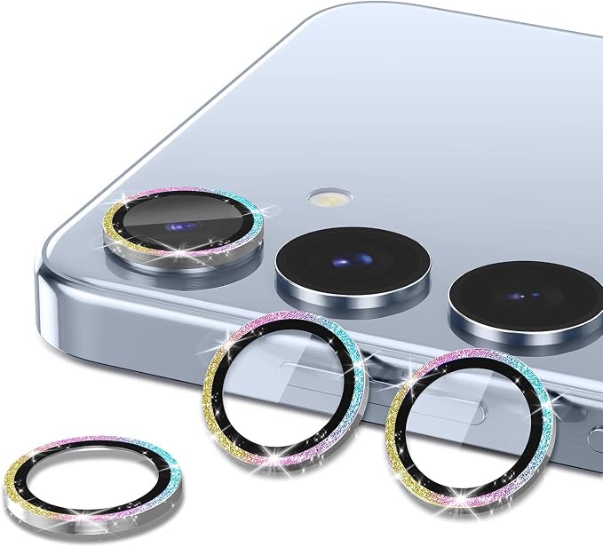 for Samsung Galaxy S25 Plus Camera Lens Protector, Individual Metal Ring - Image 2
