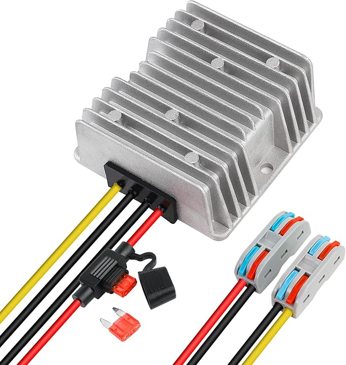 DC 36V/48V to 24V 10A 240W Converter Voltage Regulator Buck Reducer Power by HOMELYLIFE