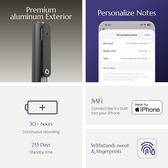 Flowtica Scribe AI Voice Recorder - Image 7