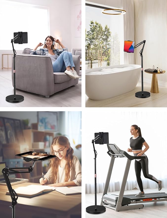 Tablet Floor Stand, Overhead Bed Phone Stand - Image 5