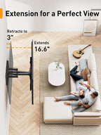 Perlegear UL Listed Full Motion TV Wall Mount - Image 7