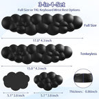 Cloud Wrist Rest Keyboard, Cloud Keyboard Wrist Pad Set - Image 7