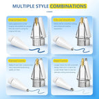 8 Pack for Apple Pencil 2nd Generation Tips, Upgraded Replacement Pencil Nibs - Image 3