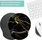 Mouse Pad with Wrist Support, Ergonomic Mouse Pad with Memory Foam Wrist Rest - Image 4