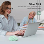 TECKNET Wireless Mouse Rechargeable 4800 DPI Silent USB A & Bluetooth Mouse 6 - Image 6