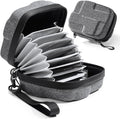 K&F Concept 10 in 1 Lens Filter Case, Hard Shell Camera Filter Pouch Up to 95mm by KFCONCEPT