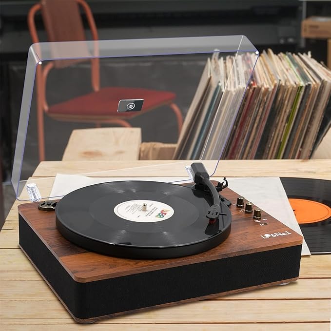 LP&NO.1 Record Player Turntable - Image 3