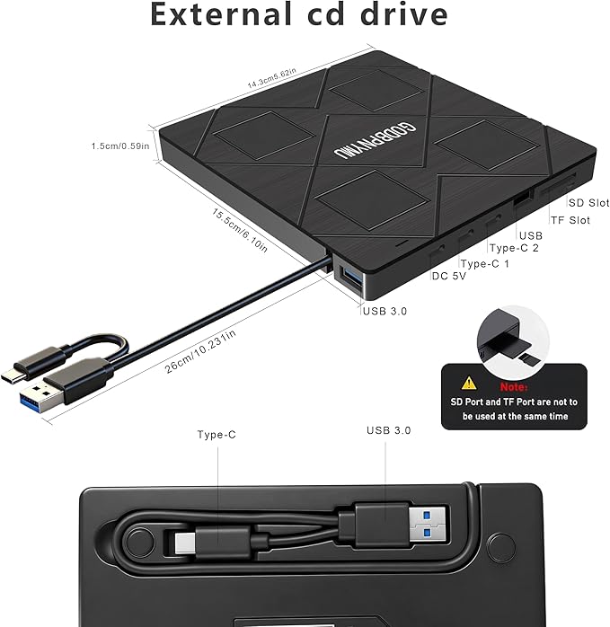 External CD Drive: an 8-in-1 DVD Player - Image 7