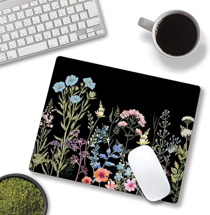 Mouse Pad, Premium-Textured Mouse Mat, Non-Slip Rubber Base Mousepad - Image 4