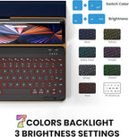 Leather Keyboard Case for iPad Air 5th 4th Generation 10.9 inch Pro 11 - Image 3
