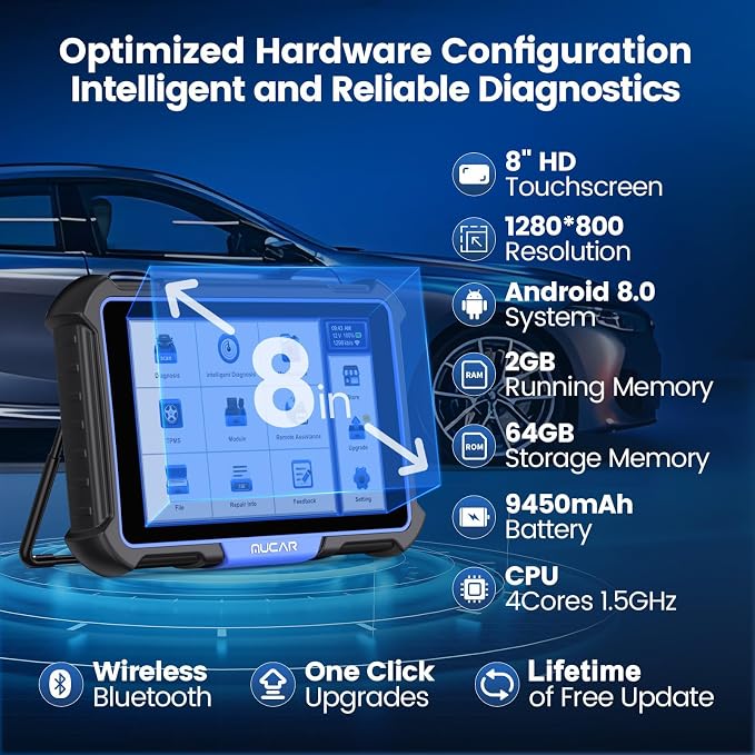 MUCAR VO8 OBD2 Scanner Diagnostic Tool - Image 7