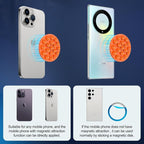 Silicone Suction Cup Phone Mount, Magnetic Suction Phone Case Stand, Mirror - Image 2