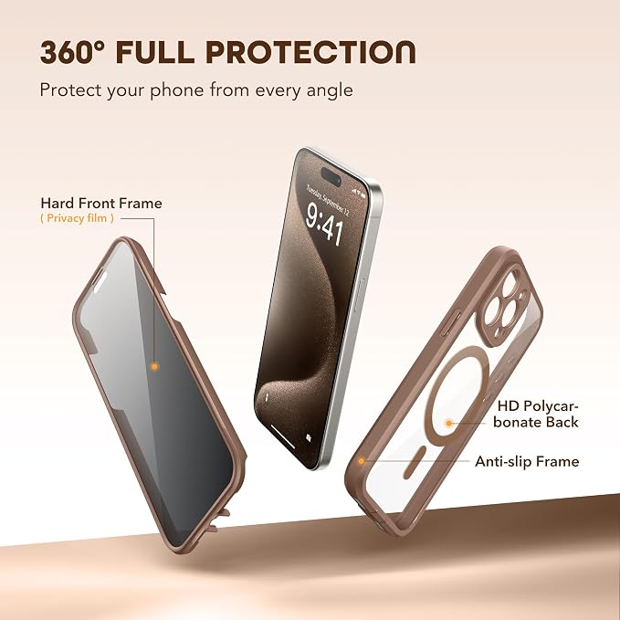 Magnetic for iPhone 15 Pro Case, Compatible - Image 3